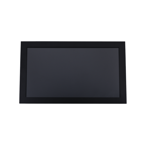 Vooraanzicht van een 21.5 inch inbouwmonitor zonder resistive touch